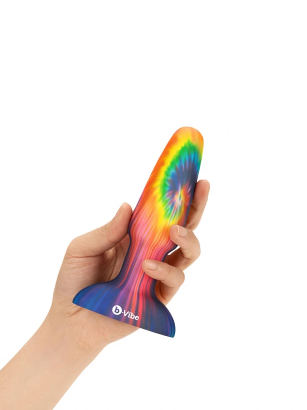 B-Vibe Peace & Love Tie Dye Rimming Plug 5 B-Vibe Peace & Love Tie Dye Rimming Plug - Image 3