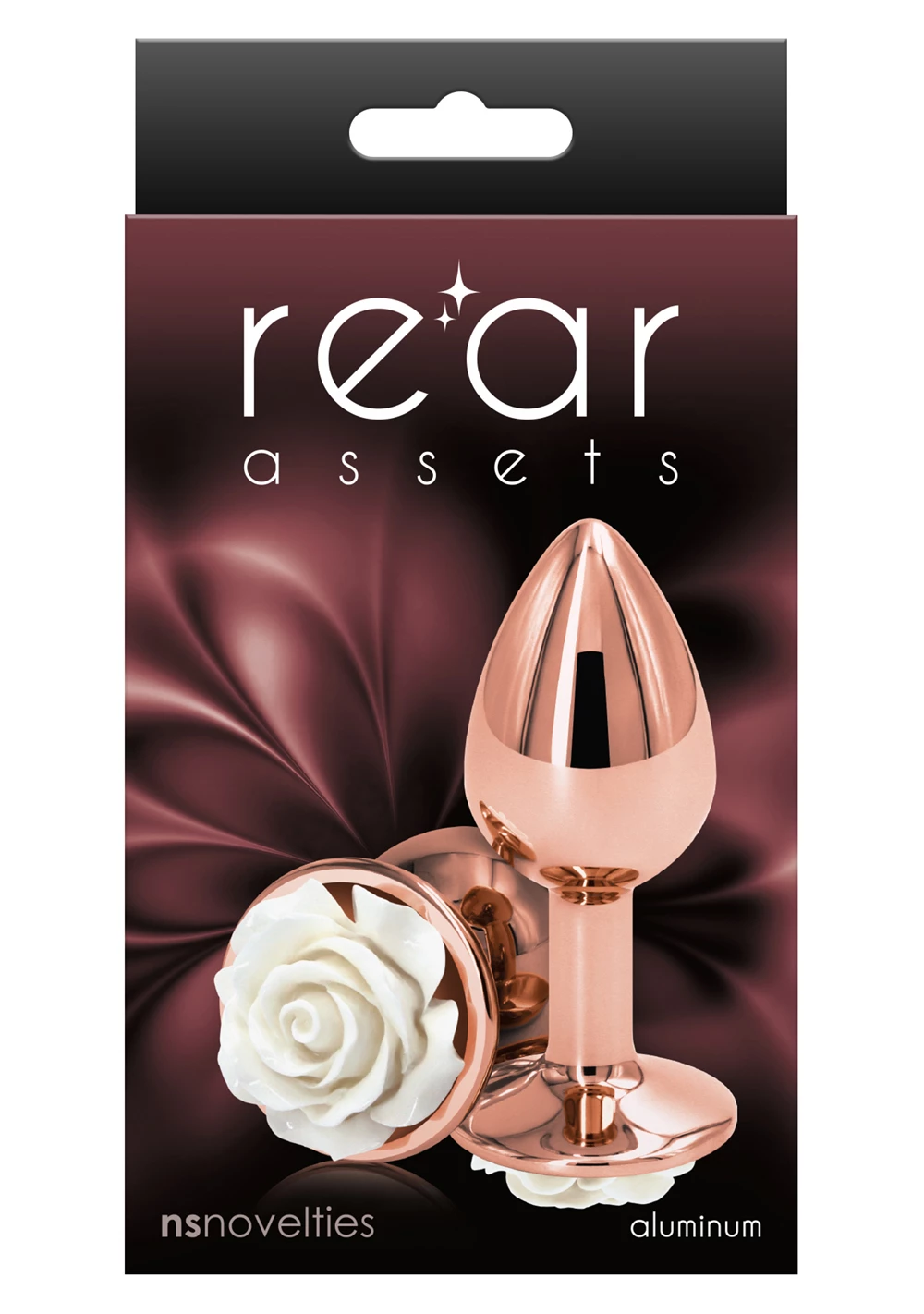 NS Novelties Rear Assets Rose Plug Small 4 NS Novelties Rear Assets Rose Plug Small - Image 2