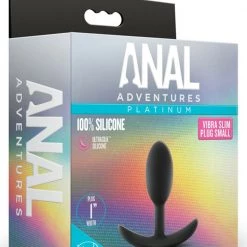 Blush Anal Adventures Platinum - Silicone Vibra Slim Plug -Anal Toys Official Shop fmkcrqwfxhdmzljevyxz