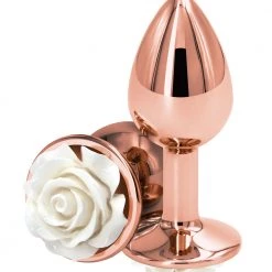 NS Novelties Rear Assets Rose Plug Small