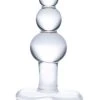 4" Beaded Glass Butt Plug With Tapered Base -Anal Toys Official Shop hwvjidnqybsqh5ca8qlj