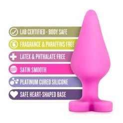 Blush Naughty Candy Heart Be Mine Anal Plug -Anal Toys Official Shop kjf7gtseral3kbtujq0q