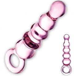 Quintessence Glass Beaded Anal Slider