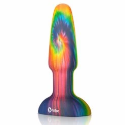 B-Vibe Peace & Love Tie Dye Rimming Plug