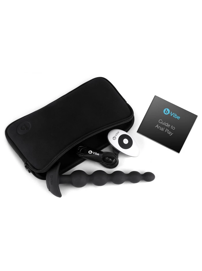 B-Vibe Cinco Vibrating Anal Beads 6 B-Vibe Cinco Vibrating Anal Beads - Image 4