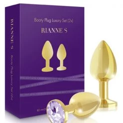 Rianne S Chrome Plated Steel Booty Plug Set -Anal Toys Official Shop qplcwlnownv5orzpgewj