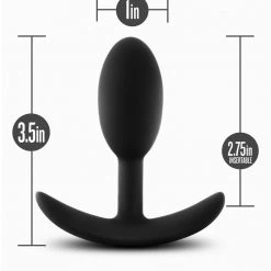 Blush Anal Adventures Platinum - Silicone Vibra Slim Plug -Anal Toys Official Shop tauop27vq7iayaplso6p