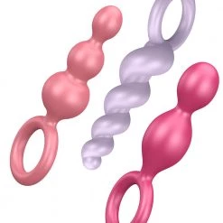 Satisfyer Silicone Plugs 3-Piece Set - Colored -Anal Toys Official Shop ttmfu2bvymusrrpfsgnw